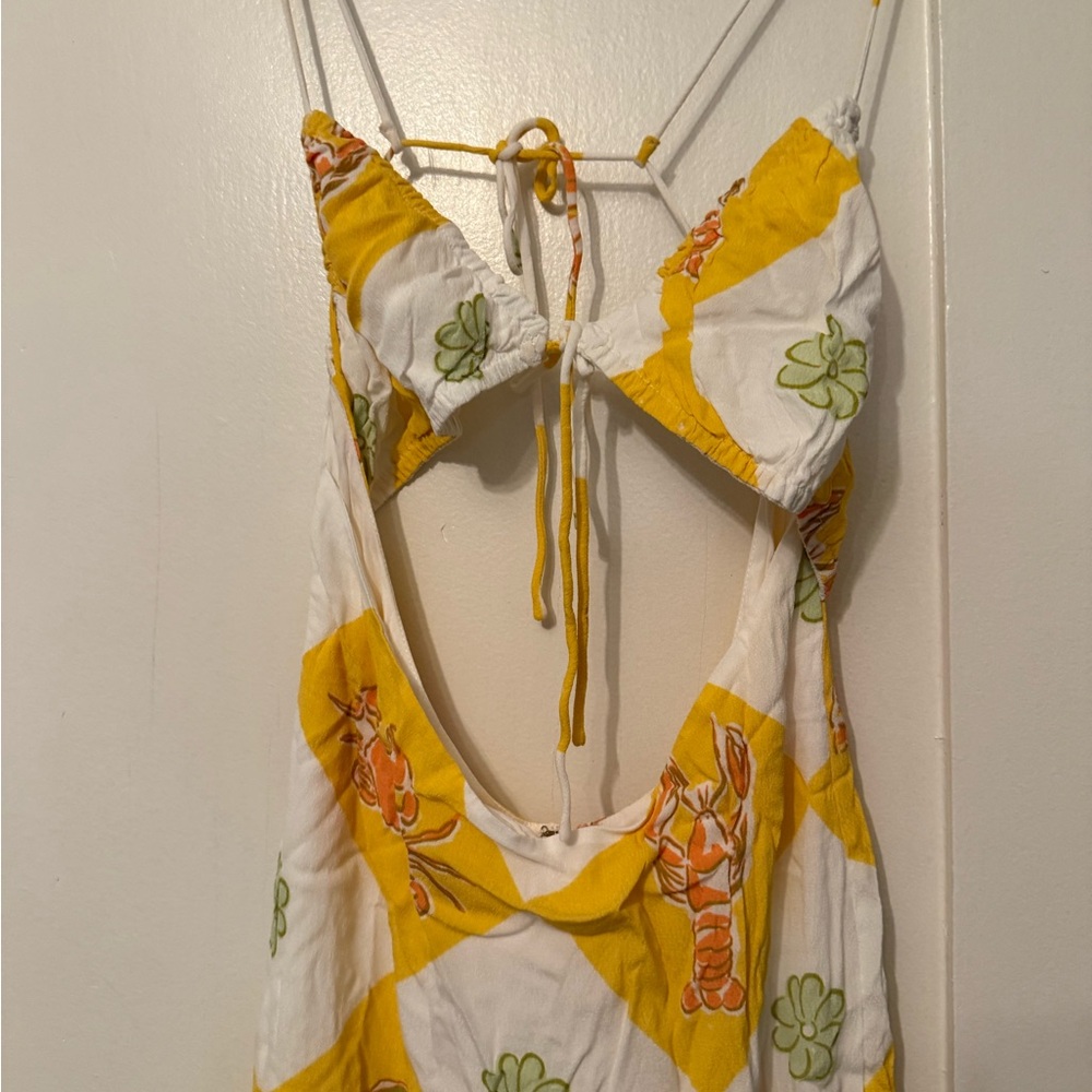 Sabo Skirt Yellow and White Floral Camisole